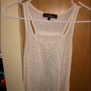 Tank Top with leopard print